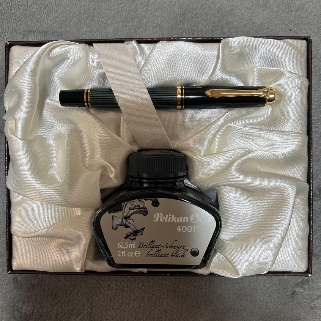 Pelikan スーべレーンM400グリーンストライプ