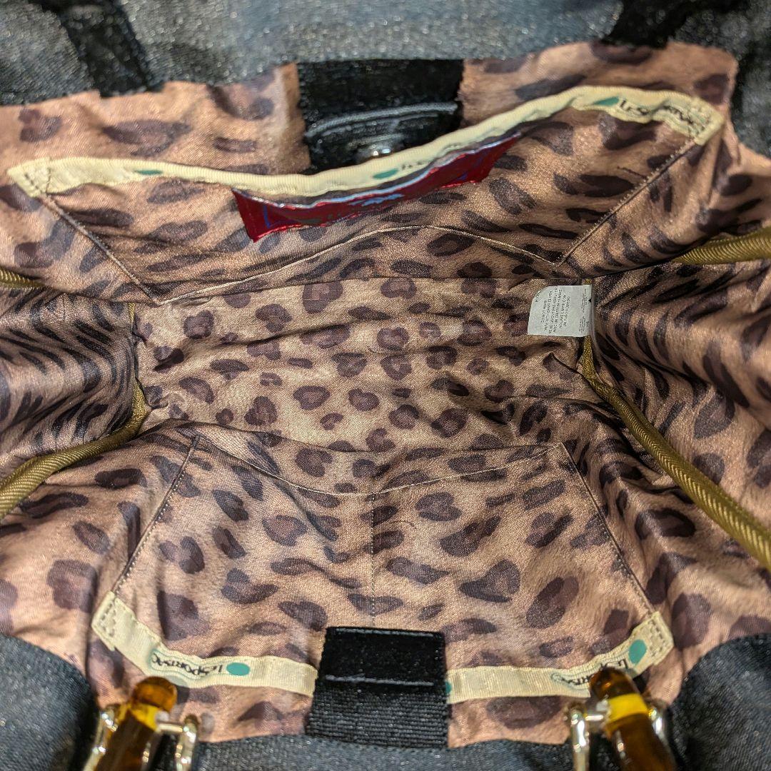 レスポートサック アトリエ2WAYトートバッグ べっ甲 ブラック