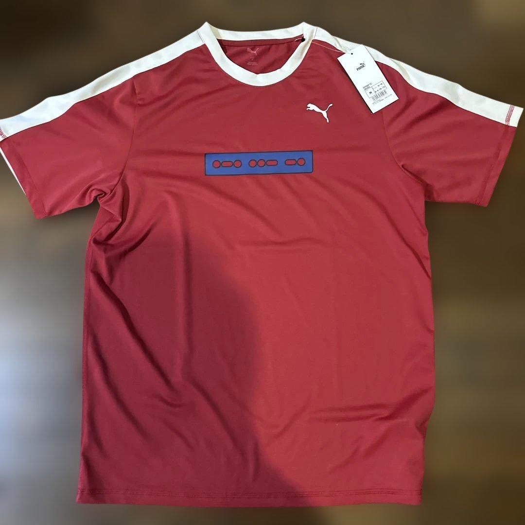 【M】 PUMA プーマ RF ランニングTシャツ ショートタイツ セットアップ