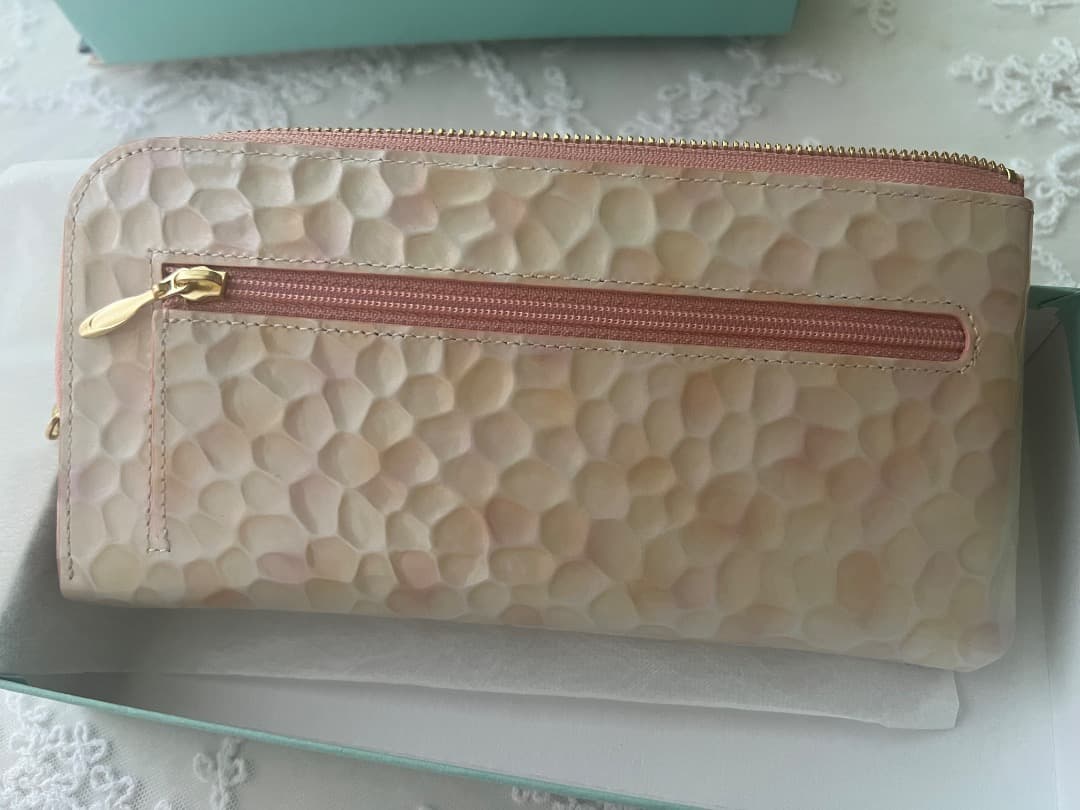 オレンジペコ　Her Schedule 長財布 ホワイトローズ