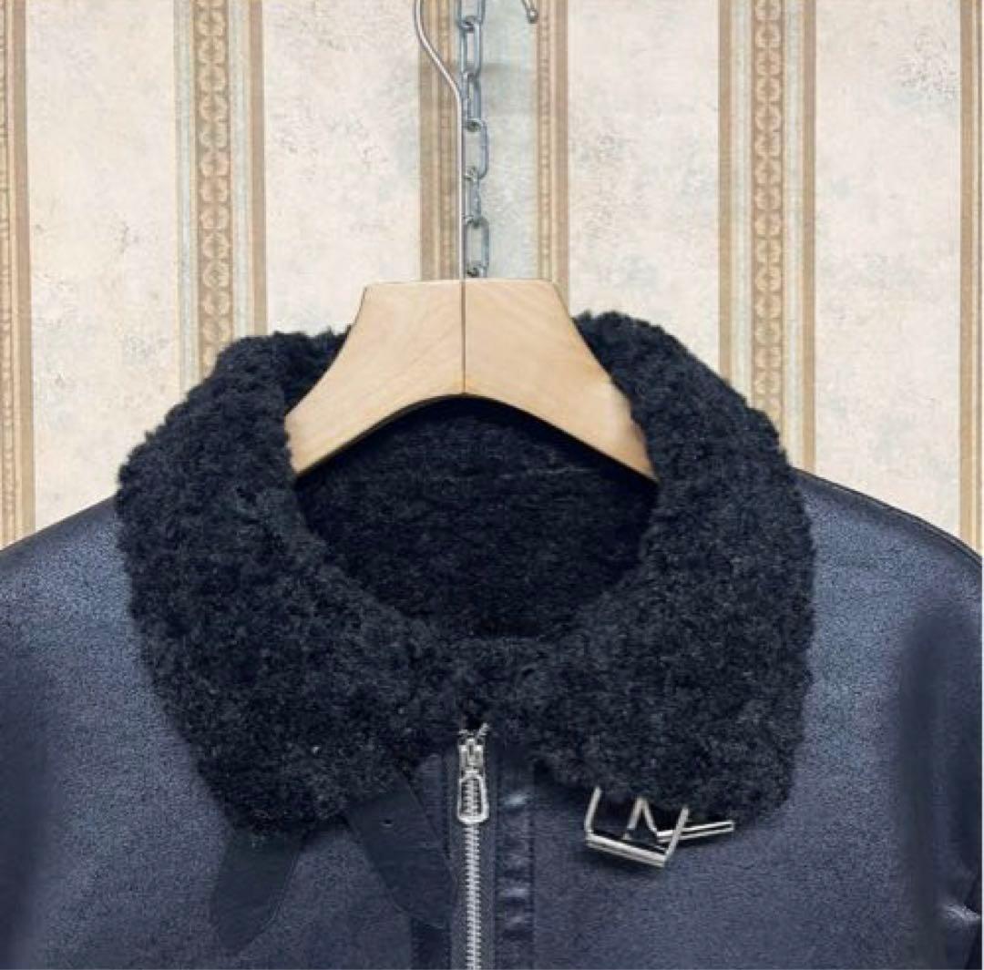 新品未使用・定価14万 FRANKLIN MUSK・レザージャケット・サイズ4