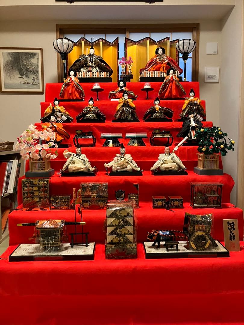 \大切にしていました/ ひな人形セット七段飾り