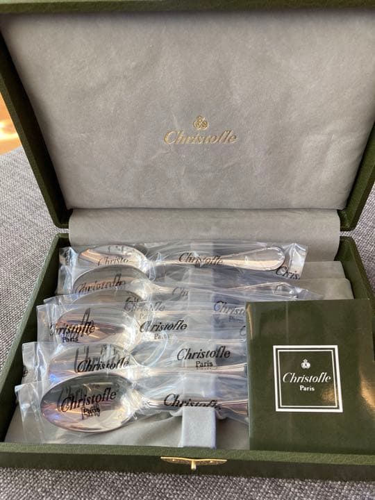 クリストフルのティースプーンセット