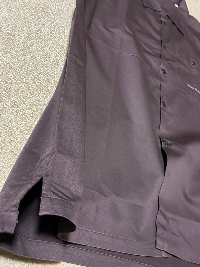 STONE  ダークブラウン長袖シャツ　 メンズXL イタリア製