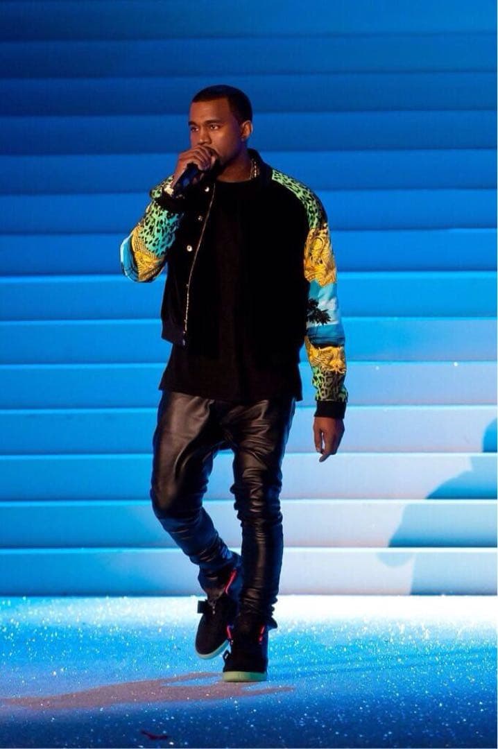 VERSACE for  レオパード柄 スカジャン L