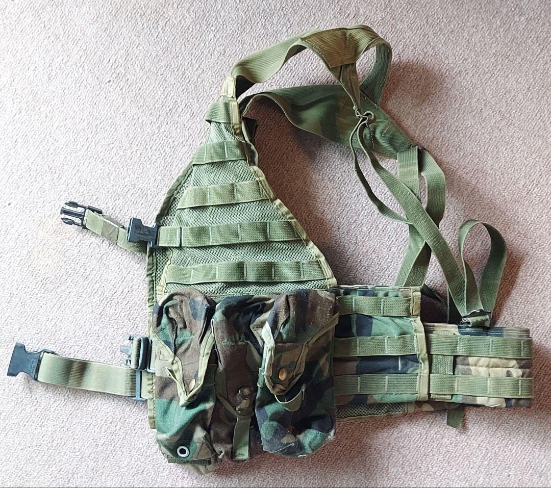 実物放出品　PointBlank製　OTVボディーアーマー(M)＋FLCベスト