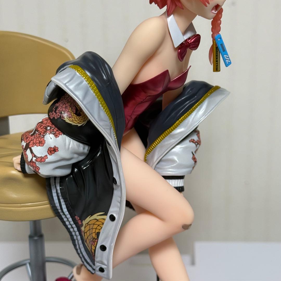 開封済み ブルアカ 美甘ネル(バニーガール) スケールフィギュア