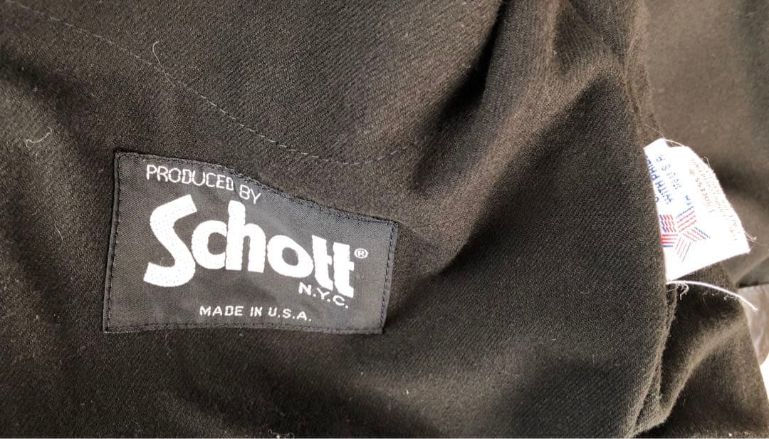 希少 schott 6094H BECK 333 サイズ 46 ショット 馬革