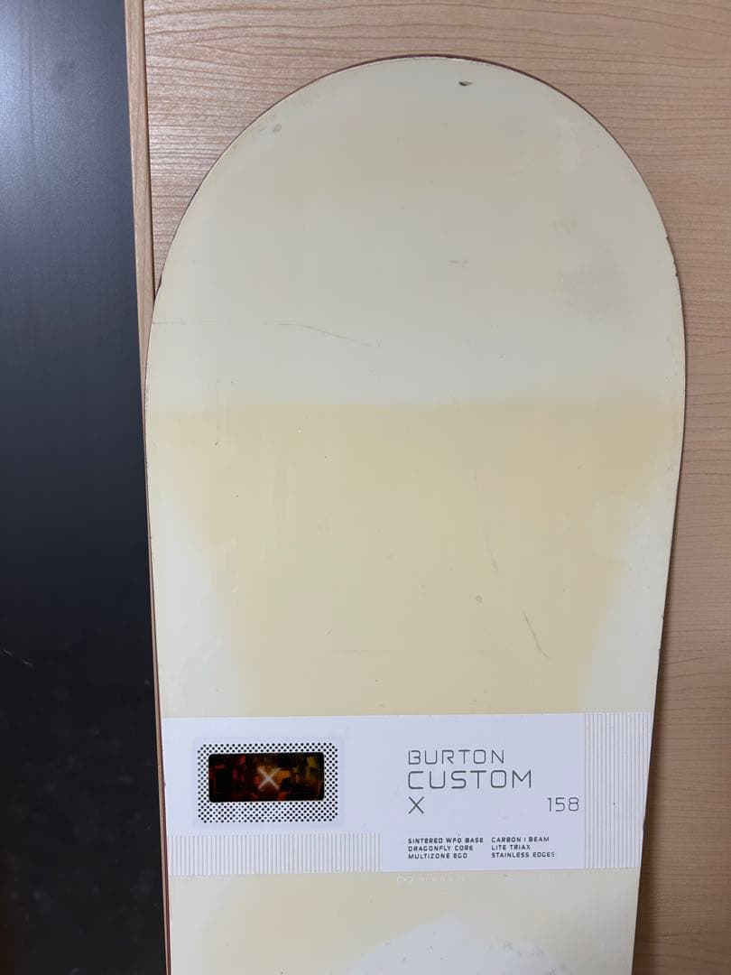 Burton Custom X 158 スノーボード【滑走面・エッジ研磨済み】