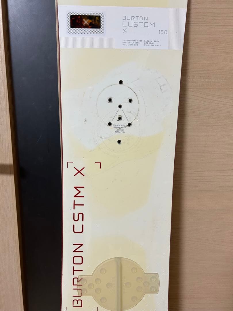 Burton Custom X 158 スノーボード【滑走面・エッジ研磨済み】