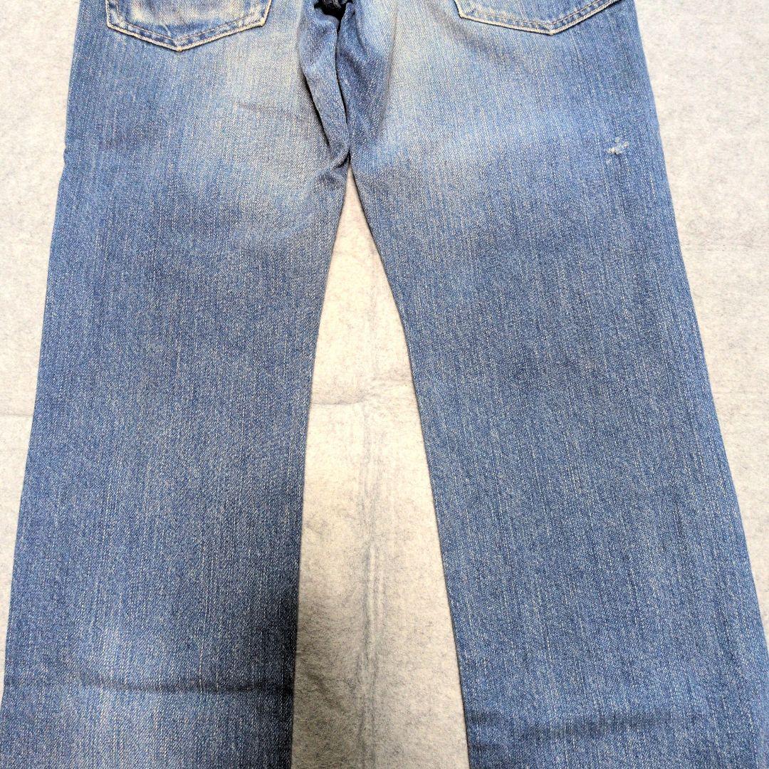 ヒステリックグラマー ファックベア デニムパンツ XS ストレート ダメージ加工