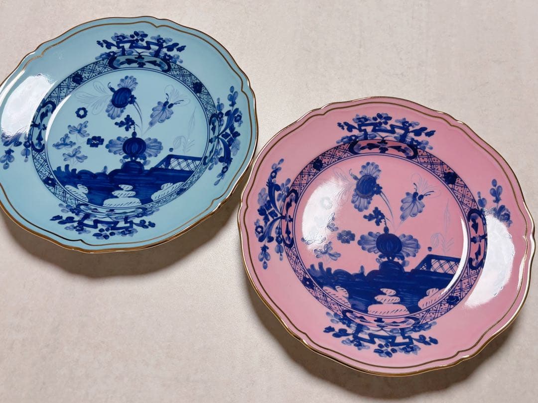 新品 Ginori1735ジノリ オリエンテイタリアーノ プレート2枚セット