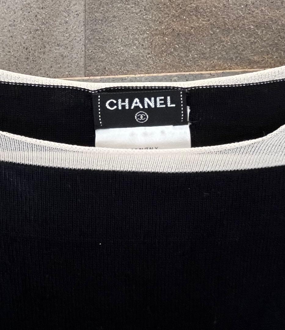 CHANEL シャネル ニット トップス ココマーク金具 正規品
