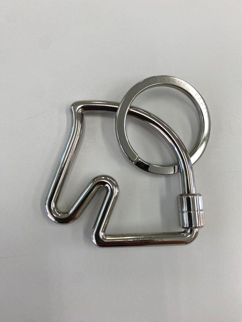 エルメス　Hermes cheval シュヴァル　キーリング　キーホルダー　馬