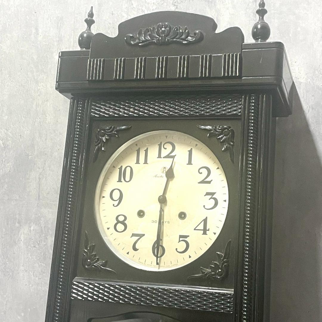 昭和レトロ 当時物 愛知時計 AICHI スペシャルクロック 大型 振り子時計