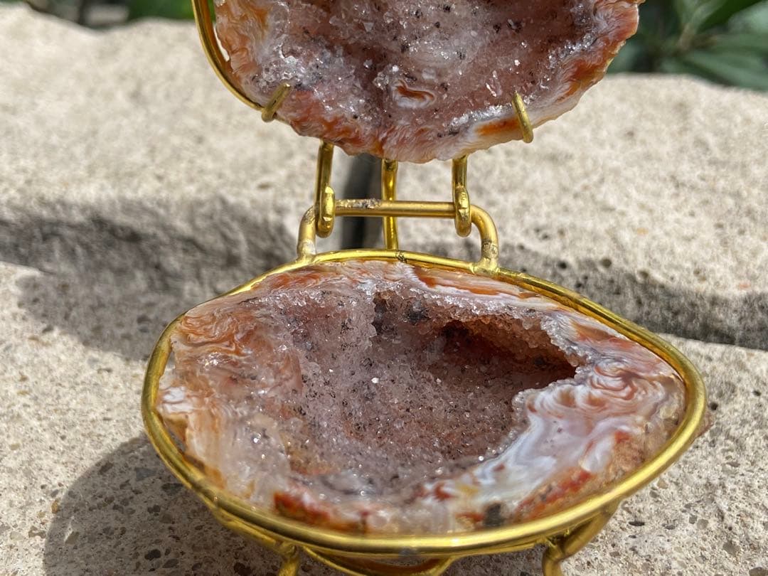 【龍神様のエネルギー・強運】希少！トレジャー瑪瑙⭐️ピンクシュガー⭐️N76