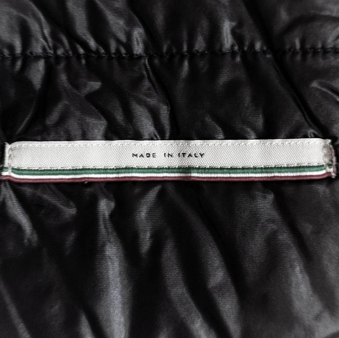 高級【大きいサイズ42】ヘルノ HERNO 異素材切替 ボンディングジャケット