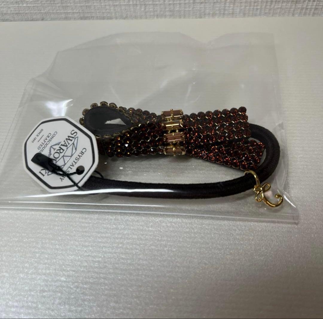 新品　コンプレックスビズ　ポニー　クリスタルメッシュパヴェ　スワロフスキー　半額