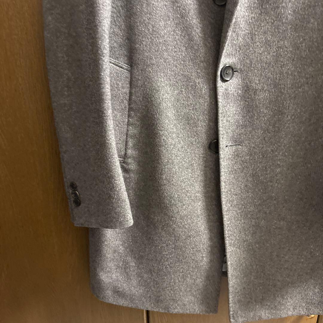 エディフィス　カシミヤブレンド　定番チェスターコート