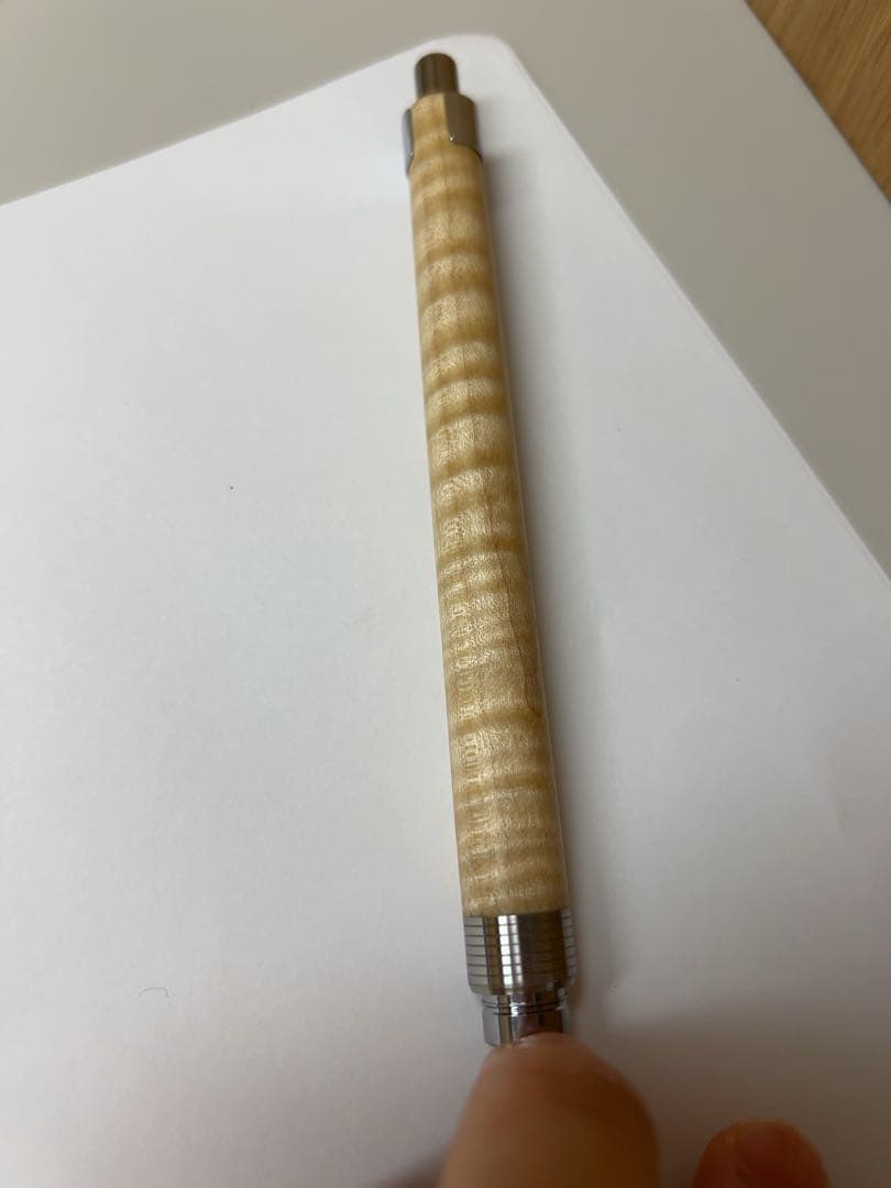 handwood 楓 縮み杢 0.5mm 検索用→ 野原工芸 工房楔