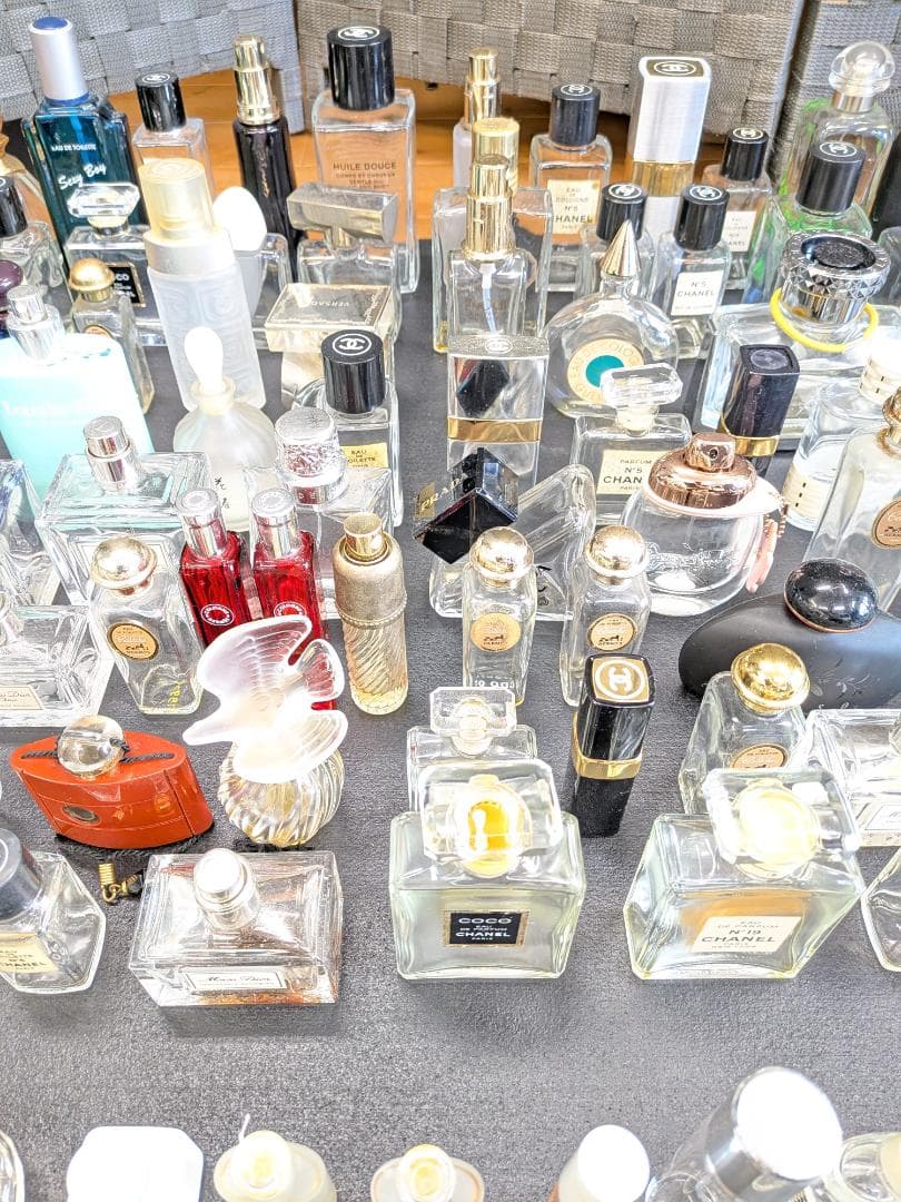 香水空き瓶224点まとめセット大量 シャネル 資生堂 エルメスイヴサンローラン他