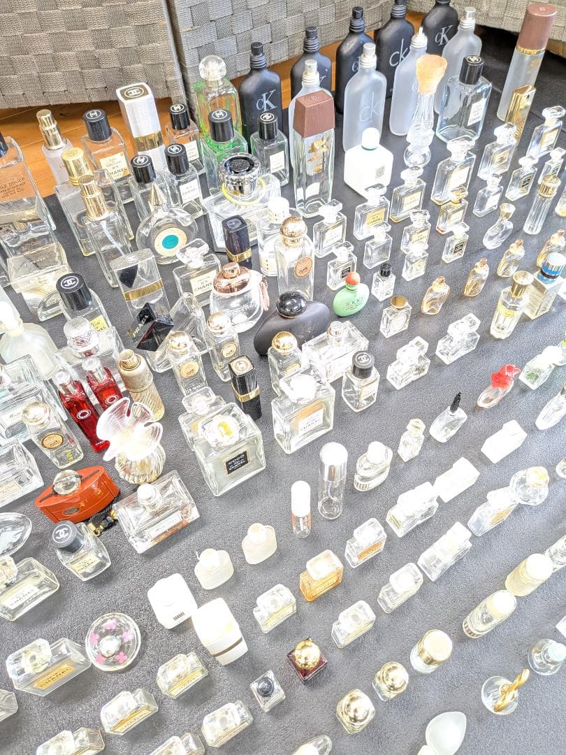 香水空き瓶224点まとめセット大量 シャネル 資生堂 エルメスイヴサンローラン他