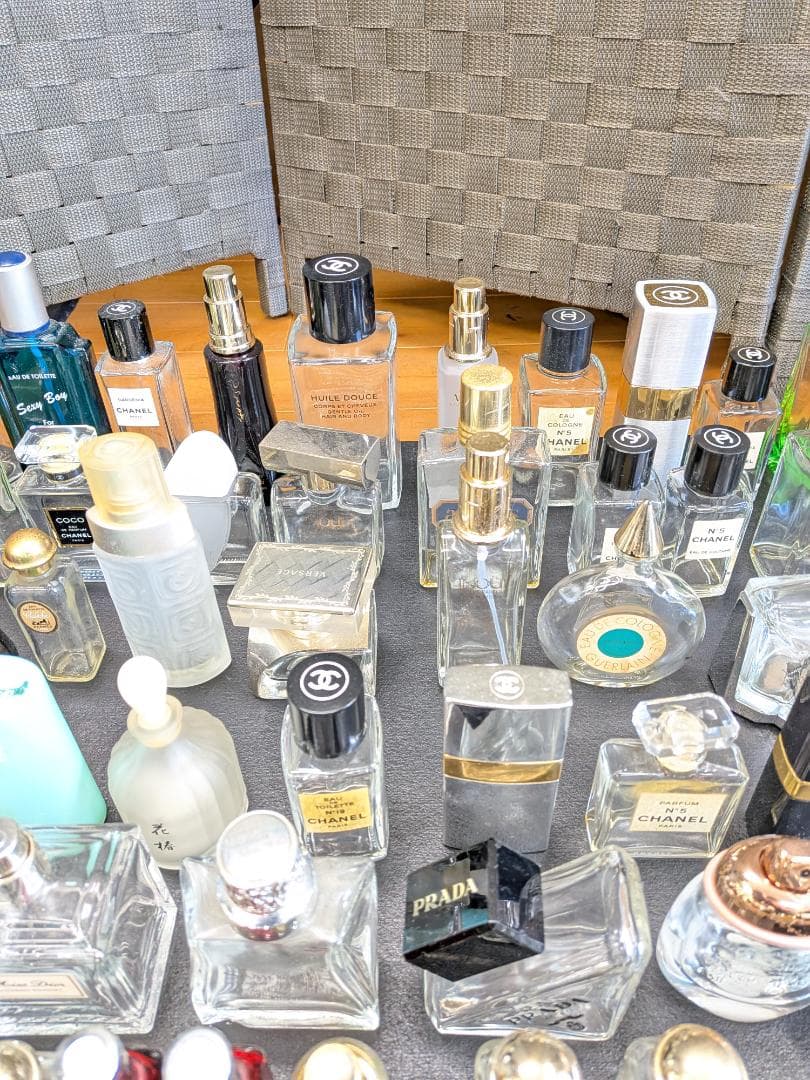 香水空き瓶224点まとめセット大量 シャネル 資生堂 エルメスイヴサンローラン他