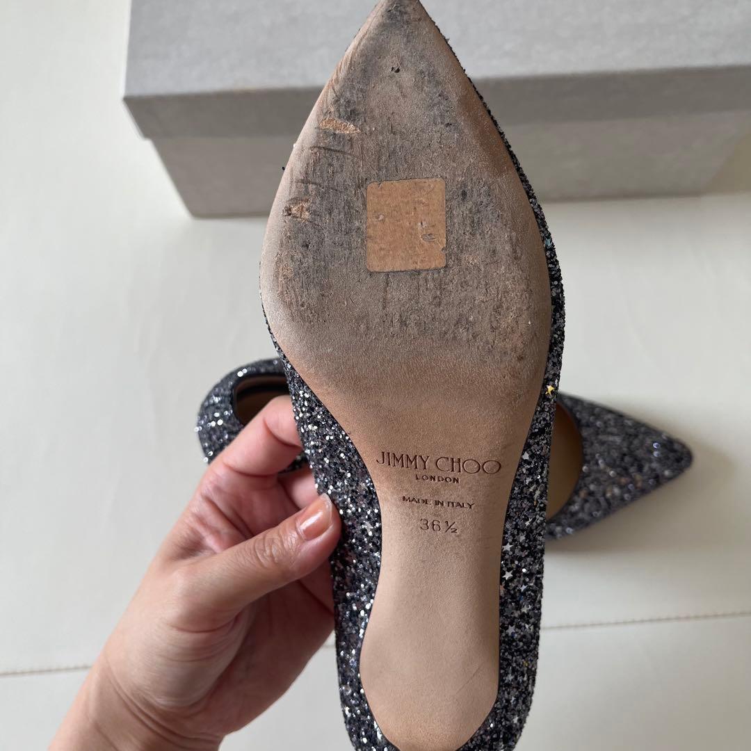 最終値下げ　JIMMY CHOO ROMY 85 ハイヒール 23.5センチ