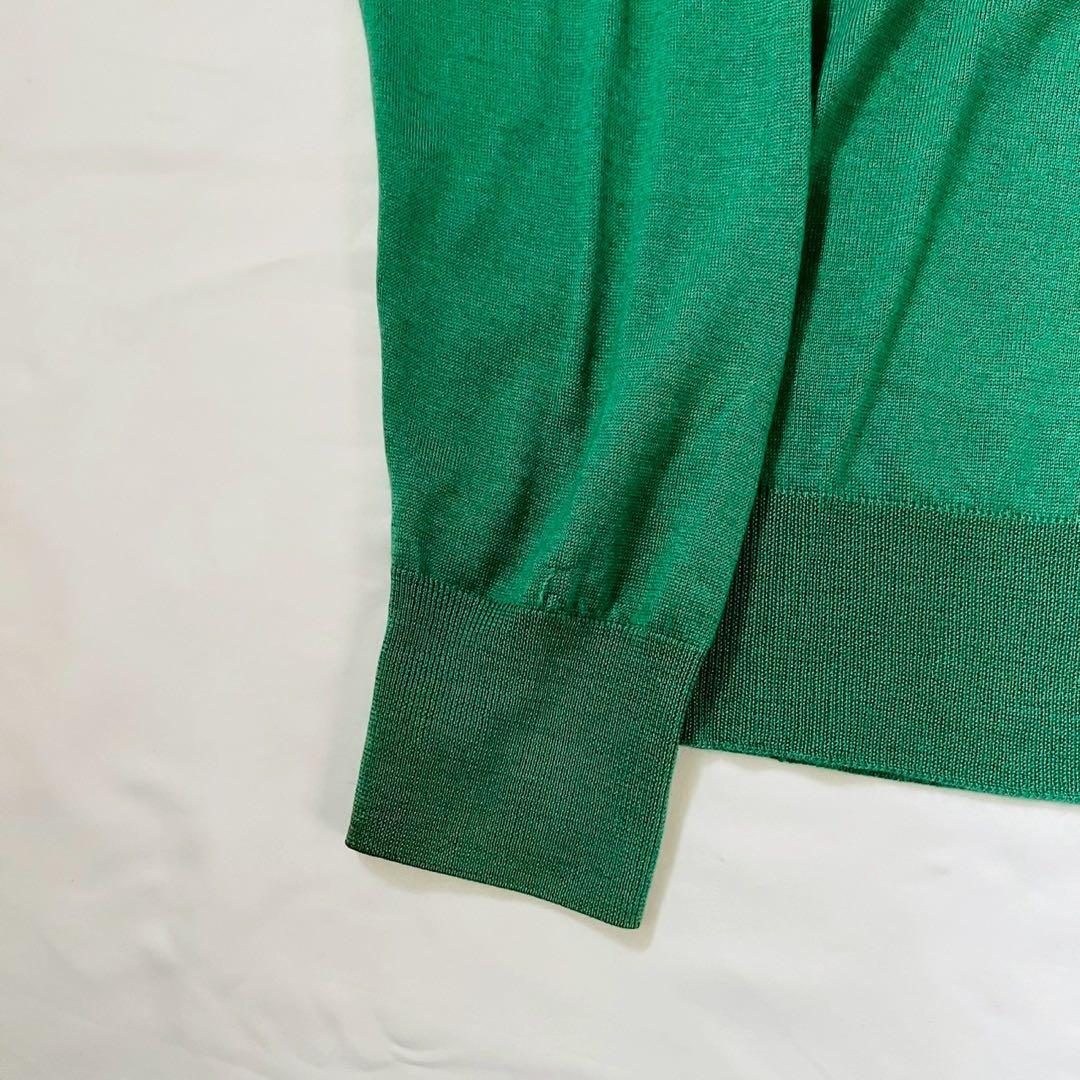 cruciani クルチアーニ カーディガン グリーン カシミア シルク 緑