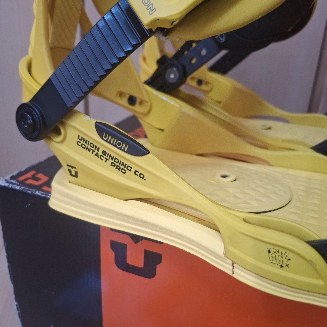UNION スノーボード ビンディング コンタクト プロ M サイズ