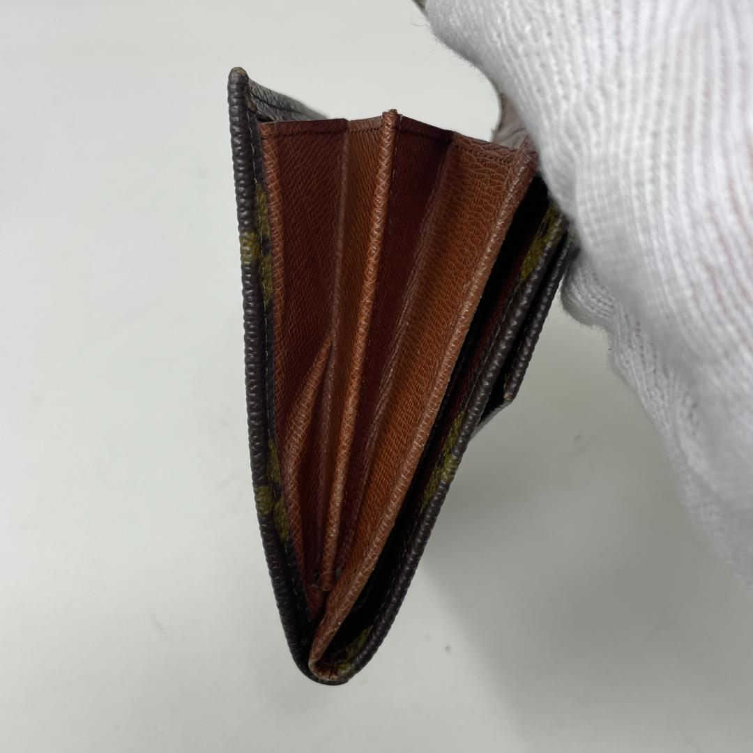 ルイ・ヴィトン モノグラム ポルトモネ・ビエ・カルトクレディ 三つ折り財布