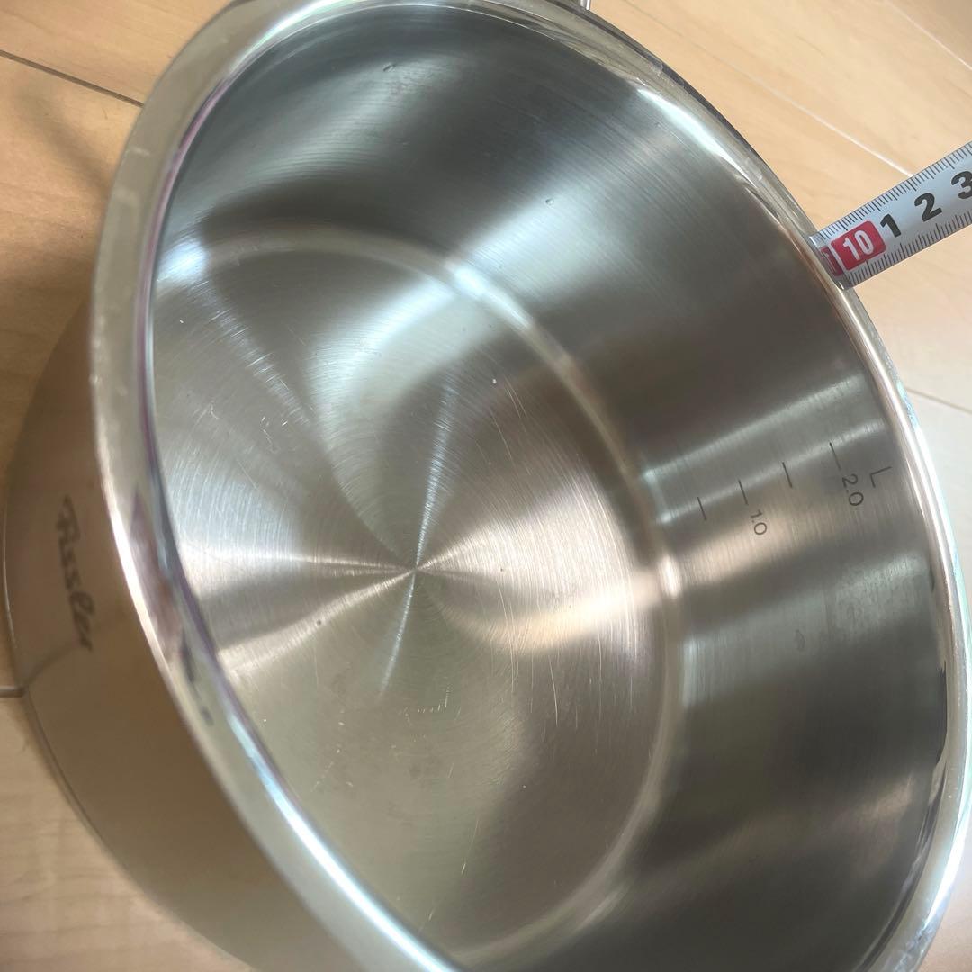 フィスラー ステンレス 両手鍋