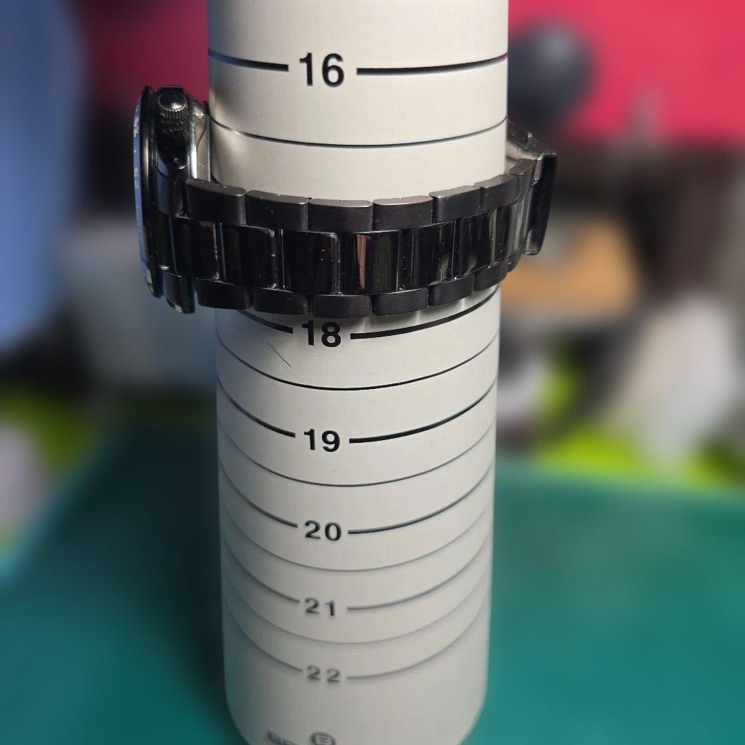 SEIKO5 スポーツ 黒い稲妻 自動巻 裏蓋スケルトン