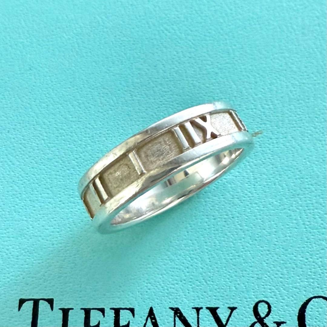 TIFFANY ティファニー アトラス リング シルバー 925 希少 18号