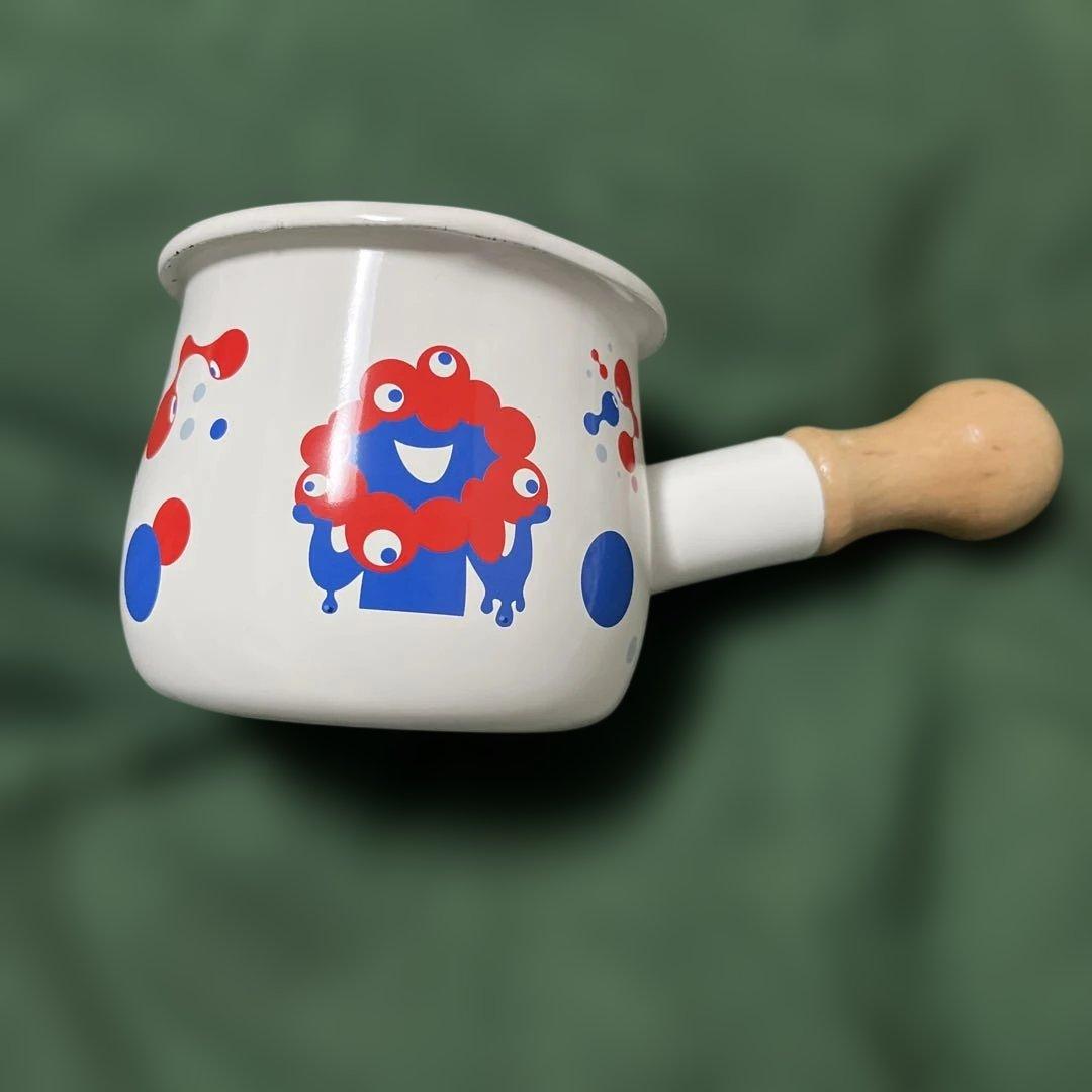 ミャクミャク ホーロープチミルクパン 水玉