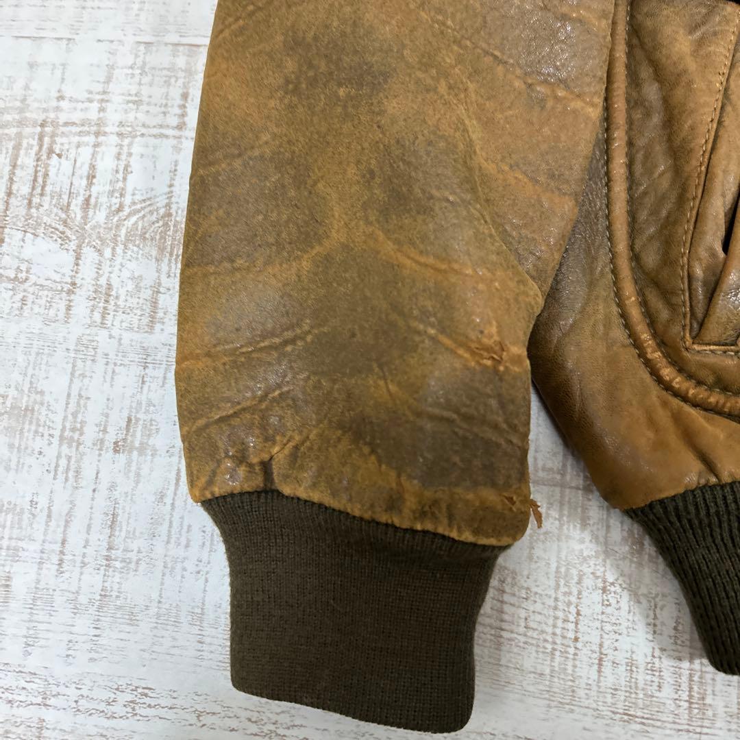 ダ*ー様 80S アヴィレックス A-2レザージャケット トップガンAVIREX