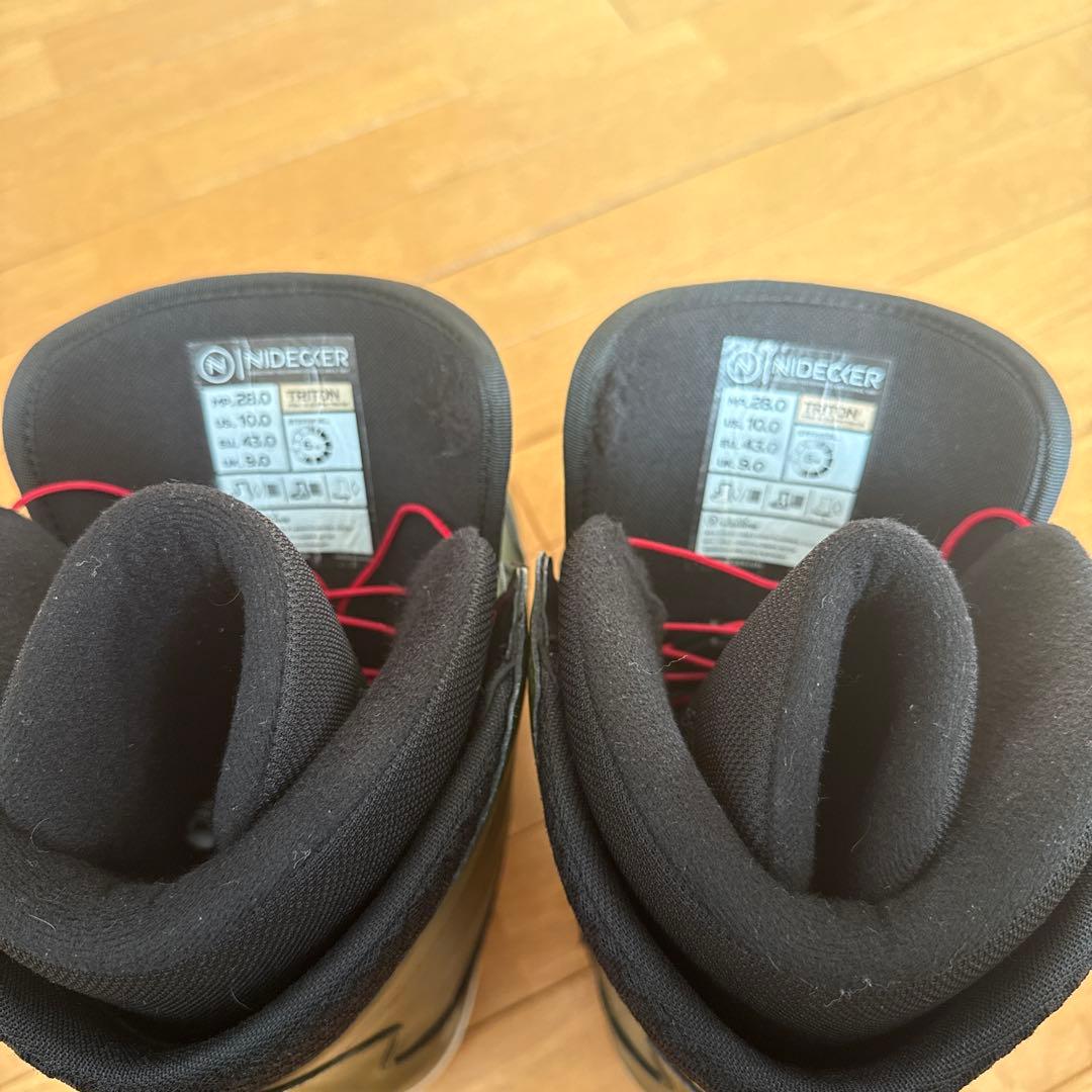 あまねさま　 nidecker triton 28.0cm オリーブ