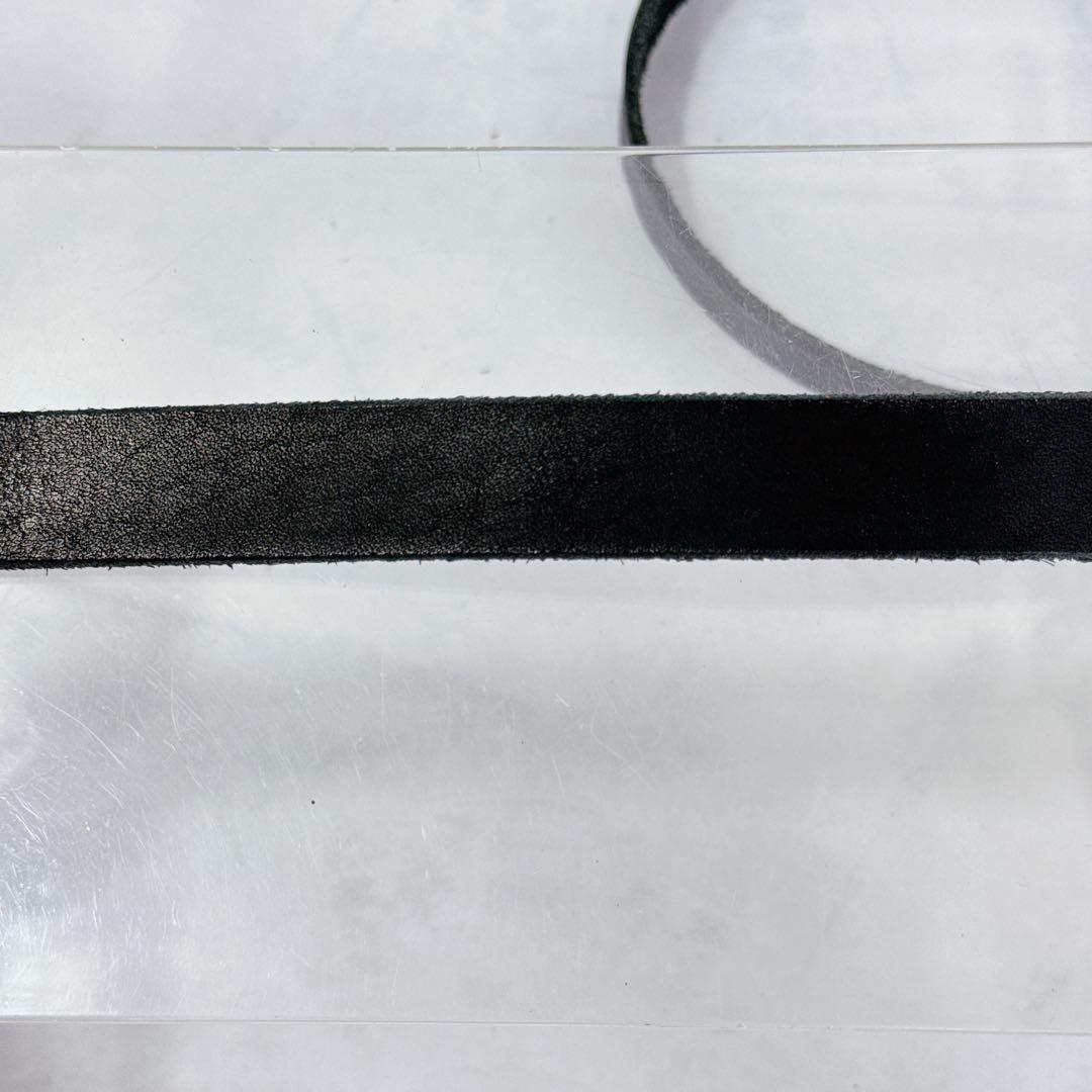 【絶盤】Yohji Yamamoto プールオムthicknume レザーベルト