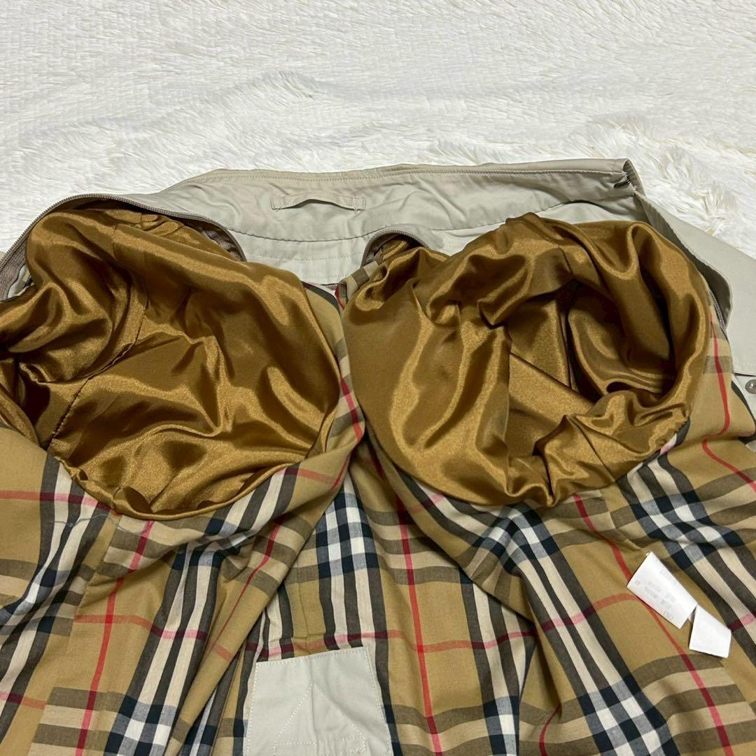 バーバリーズ 白タグ 90s トレンチコート 7 ノバチェック ライトベージュ