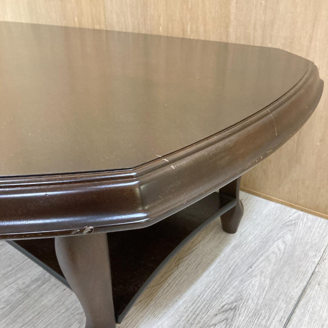 【マルニ】猫脚　リビングテーブル　センターテーブル