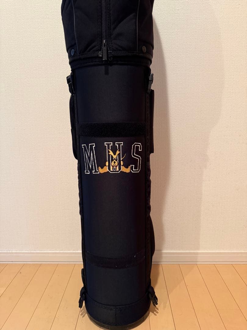 【PURU】M.U SPORTS レディースキャディバッグ（ブラック）
