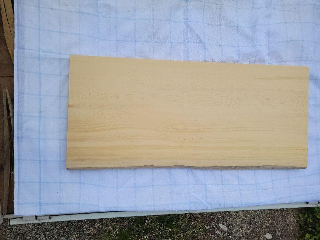 ♥　特大サイズ　まな板　アメリカヒバ　一枚板　無垢材　DIY　ハンドメイド