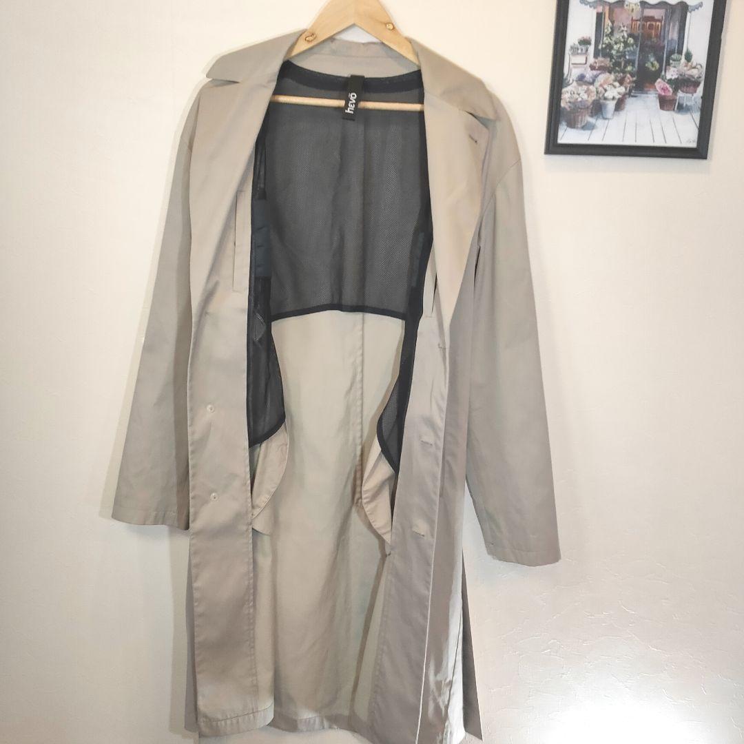 hevo イーヴォ ロングトレンチコート ベージュ 0STU717