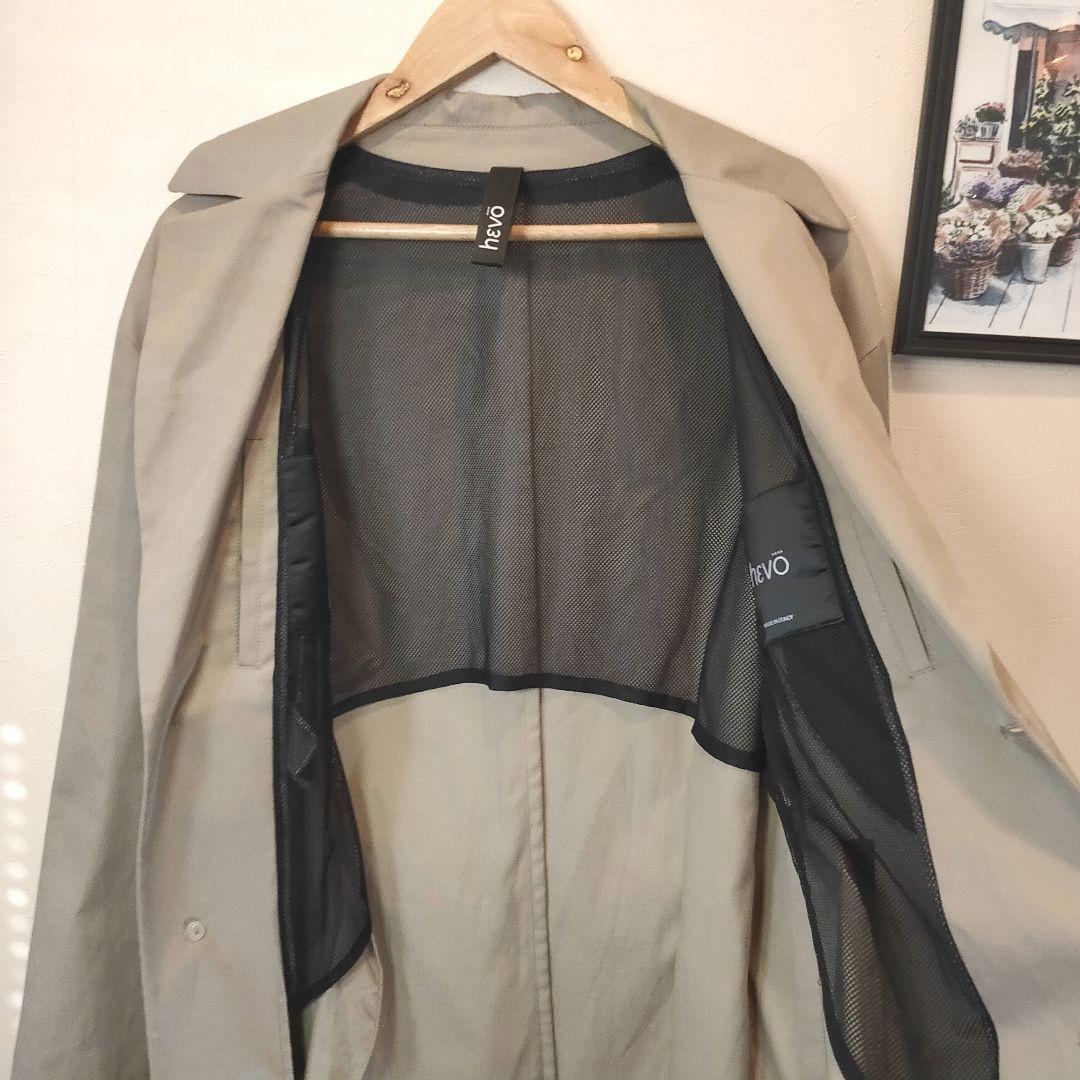 hevo イーヴォ ロングトレンチコート ベージュ 0STU717