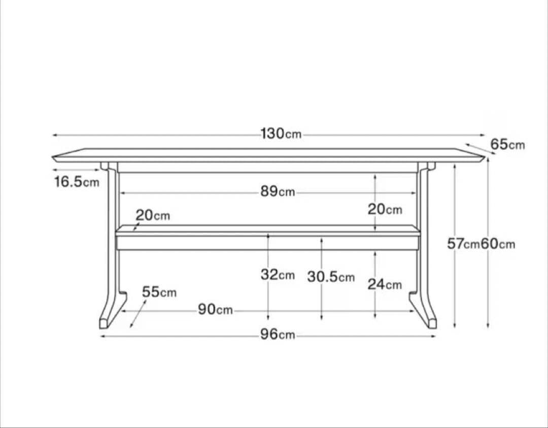 ■送料込■MUJI 無印 リビングでもダイニングでもつかえる テーブル2 食卓