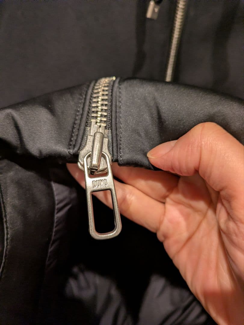 【DUNO/デュノ】JULIA ショートダウンジャケット ブラック/42