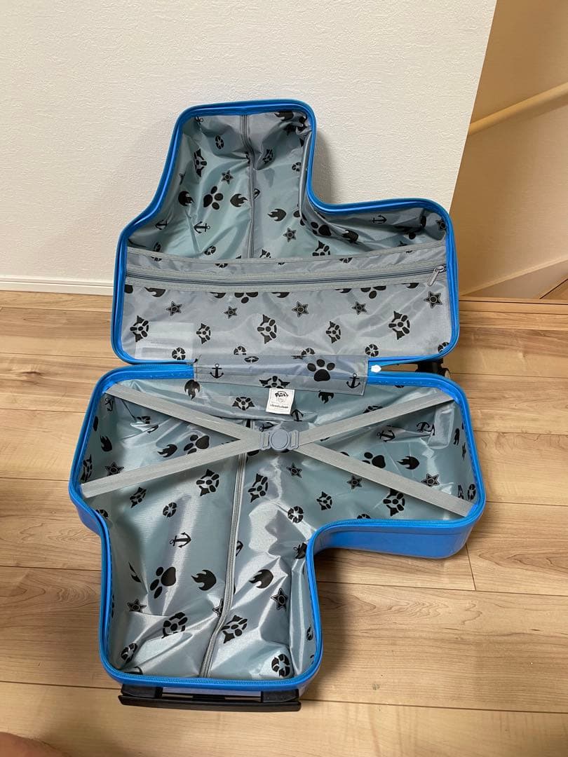 パウパトロールスーツケース 子供用キャリーケース（乗れるタイプ・約3～7歳向け）