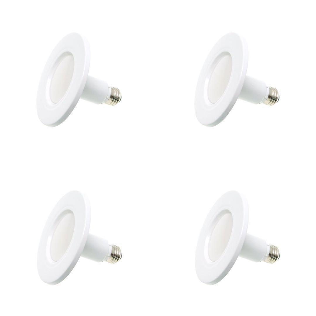ダウンライト用 LEDフラット電球 伸縮式 天井面にピッタリ 60W ライト