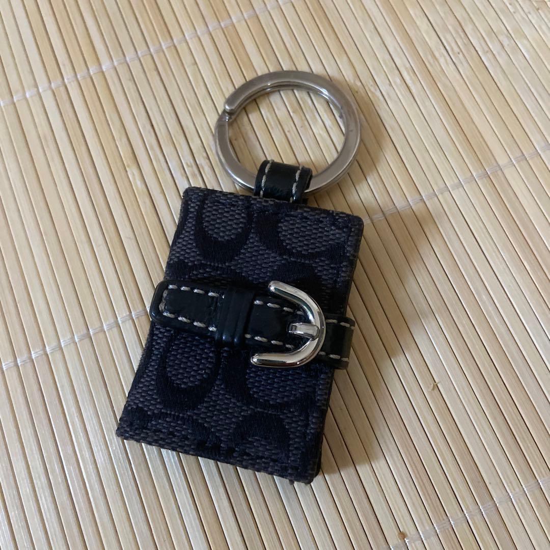 COACH コーチ キーホルダー キーリング シグネチャー 手帳型