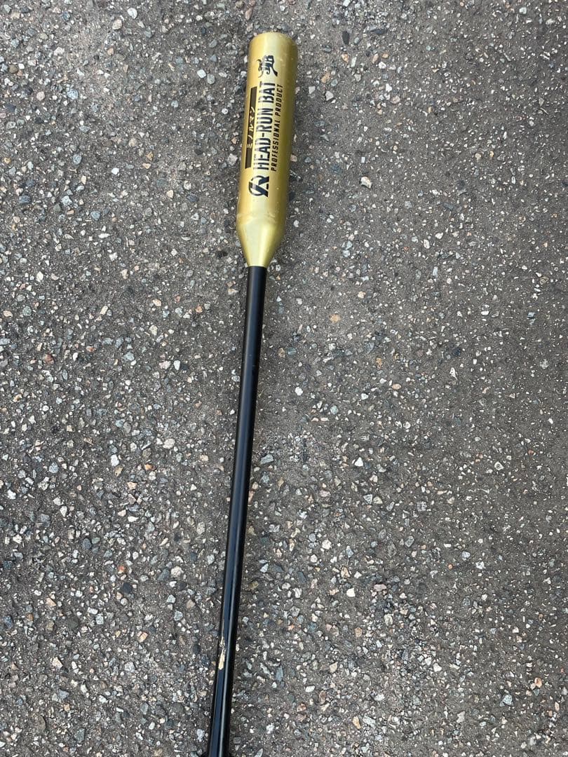 ミノルマン　 ヘッドラントレーニングバット ゴールド